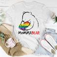 Momma Bear Gay Pride Proud Mom Lgbt Mama Women T-shirt Crewneck Unique Gifts