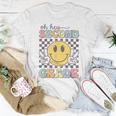 Oh Hey Second Grade Hippie Smile Face 2Nd Grade Team Women T-shirt Unique Gifts