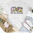 Peace Love Fourth Grade 4Th First Day Of School Team Teacher Women T-shirt Funny Gifts