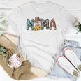 Pig Mama Pig Mom Sunflower Country Farm Life Cowhide Women T-shirt Unique Gifts