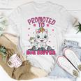 Promoted To Big Sister Unicorn Future Sister To Be Girls Women T-shirt Unique Gifts