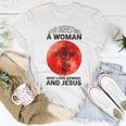 Sewing And Jesus Sewing Quote Women Quilting Lover Women T-shirt Crewneck Unique Gifts