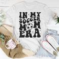 In My Soccer Mom Era Groovy Retro Soccer Mom Life Women T-shirt Unique Gifts