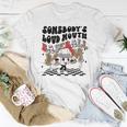 Somebodys Loud Mouth Baseball Mom Mama Momma For Mom Women T-shirt Crewneck Unique Gifts