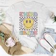 Third Grade Squad Smile Face 3Rd Grade Back To School Women T-shirt Unique Gifts