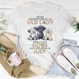 Old Name Gifts, Never Underestimate An Old Lady Shirts, Just Born Shirts, Old Name Shirts