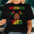 1865 Junenth Celebrate African American Freedom Day Women Freedom Women T-shirt Crewneck Gifts for Her
