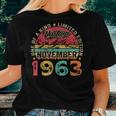 60 Years Old Made In November 1963 60Th Birthday Women Women T-shirt Gifts for Her