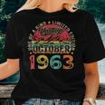 60 Years Old Vintage October 1963 60Th Birthday Women T-shirt Gifts for Her