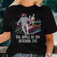 The Apple Of My Bisexual Eye Rainbow Pride Bisexuality Lgbtq Women T-shirt Gifts for Her