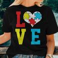 Autism Awareness Love Autistic Pride Asperger Proud Mom Women T-shirt Gifts for Her