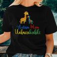 Autism Mom Unbreakable Autism Awareness Be Kind Women T-shirt Gifts for Her