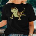 Baby Cute Bearded Dragon Lover Dad Mom Women T-shirt Gifts for Her