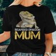 Bearded Dragon Mom Mum Mother Women T-shirt Gifts for Her