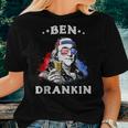 Ben Drankin 4Th Of July Usa Flag For Men Women Women T-shirt Gifts for Her