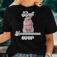 Best Rabbit Mama Ever Retro Winter Rabbit Mum For Women Women T-shirt Gifts for Her