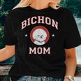 Bichon Frise Mom Dog Mother Women T-shirt Gifts for Her