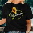 Blessed To Be Called Mawmaw Sunflower Lovers Grandma Women T-shirt Gifts for Her