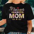 Blessed To Be Called Mom Floral Grandma Christmas Women T-shirt Gifts for Her