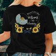 Blessed To Be Called Mom And Nanny Sunflower Elephant Women T-shirt Gifts for Her