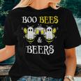 Boo Bees & Beers Couples Halloween Costume Women T-shirt Gifts for Her