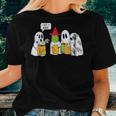 Boo Ghost Scary I Got A Rock Halloween Women T-shirt Gifts for Her