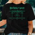 Brotherly Shove Football Mom Football Fan Vintage Women T-shirt Gifts for Her