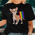 Chihuahua Lgbtq 2018 Rainbow Gay Lesbian Pride Women T-shirt Gifts for Her