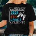 Class Of 2028 Processing 8Th Grade Unlocked Graduate Gamer Women T-shirt Gifts for Her