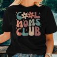 Cool Moms Club Retro Groovy Mama Mommy Women Cool Mom Women T-shirt Gifts for Her