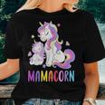 Cute Mamacorn Unicorn 2021 Rainbow Colors Women T-shirt Gifts for Her