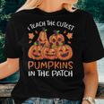 Cutest Pumpkins Preschool Kindergarten Halloween Teacher Halloween For Teacher Women T-shirt Gifts for Her