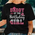 Daddy Of The Birthday Girl Western Cowgirl Themed 2Nd Bday Women T-shirt Gifts for Her
