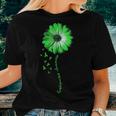 Daisy Flower Gastroparesis Awareness Women T-shirt Gifts for Her
