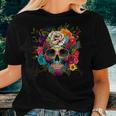Dia De Los Muertos Costume Day Of Dead Sugar Skull Women T-shirt Gifts for Her