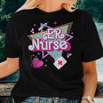 Er Nurse Vintage Ed Emergency Department Nurse Life Women T-shirt Gifts for Her