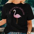 Im Flocking Fabulous Flamingo Women T-shirt Gifts for Her