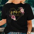 Floral And Birthday Present For New Mom Women T-shirt Gifts for Her