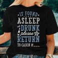 If Found Asleep Or Drunk Please Return To Cabin Cruise Women T-shirt Gifts for Her