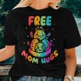 Free Mom Hugs Proud Gay Rainbow Pride Lgbtq Mother Mommy Women T-shirt Gifts for Her