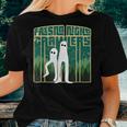 Fresno Night Crawlers Retro Cute Cryptid Haunted Pants Women T-shirt Gifts for Her