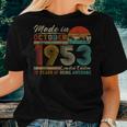 70 Years Old October 1953 Vintage Retro 70Th Birthday Women T-shirt Gifts for Her
