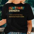 Huntaway Vintage Retro Dog Mom Dad Women T-shirt Gifts for Her