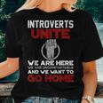 Isfj Introverts Unite Anti Social For Women Women T-shirt Gifts for Her