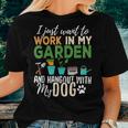 Gardening Dog Lover Gardener Garden Pet Gift Plants Women T-shirt Gifts for Her