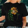 Gastroparesis Awareness Sunflower Women T-shirt Gifts for Her