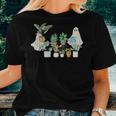 Ghost Plant Lady Halloween Ghostly Gardening Plant Lover Women T-shirt Gifts for Her