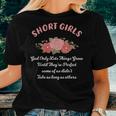 Short Girls God Only Lets Things Grow Short Girls Women T-shirt Gifts for Her