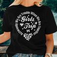 Girls Trip 2024 Apparently Are Trouble When We Are Together Women T-shirt Gifts for Her