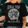 Girls Trip Salem Retro Salem 1692 They Missed One Witch Women T-shirt Gifts for Her